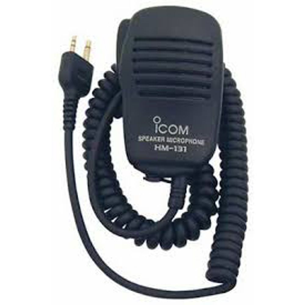 Icom Monofon HM-131 med uttak for ørehøyttaler