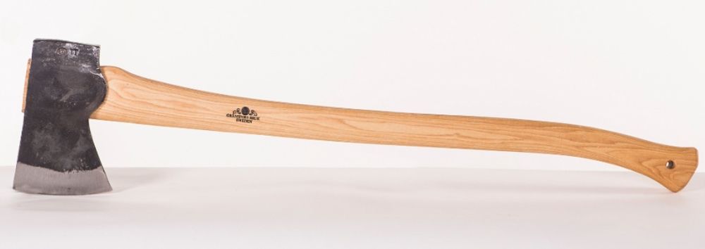 Gränsfors Amerikansk Felleøks 81 cm buet skaft