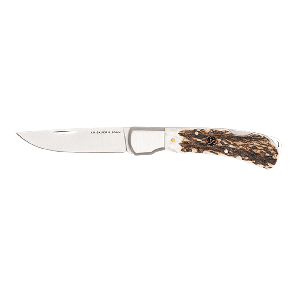 Sauer foldekniv hjortegevir