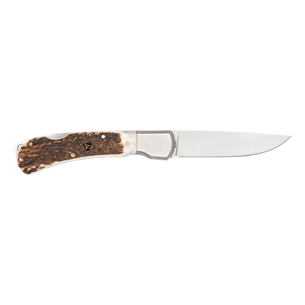Sauer foldekniv hjortegevir