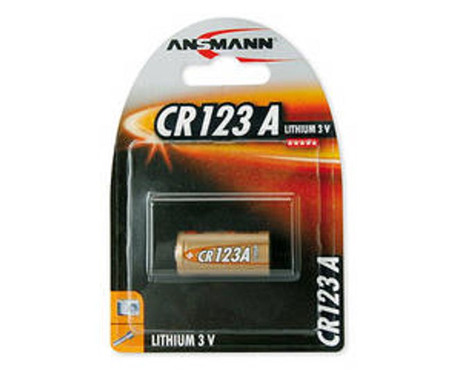 Hovedbilde Batteri Sanyo CR123A Photo Lithium