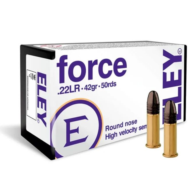 Hovedbilde Eley 22 LR Force HV 50 skudd